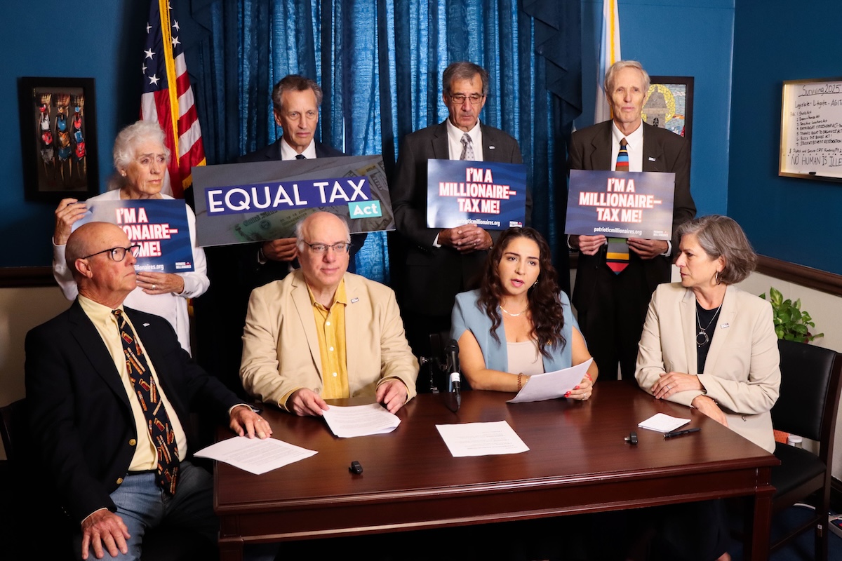 Tell Congress: Pass the Equal Tax Act | Patriotic Millionaires